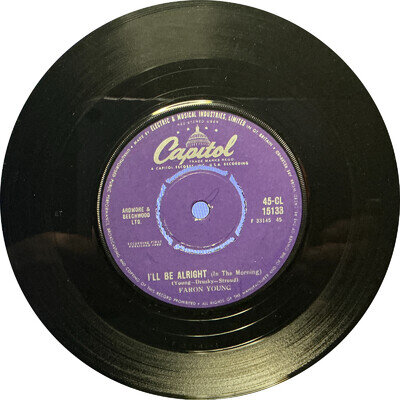 FARON YOUNG ~ I'll Be Alright (In The Morning) ~ Capitol Records ‎45-CL 15133