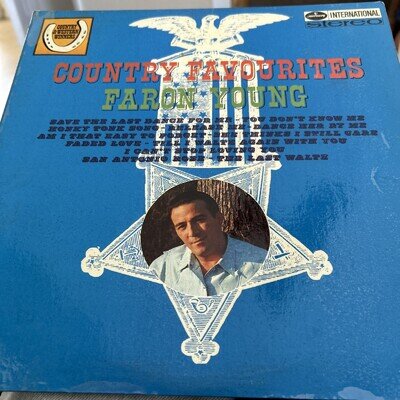 FARON YOUNG – Country Favourites - 12-inch Vinyl LP