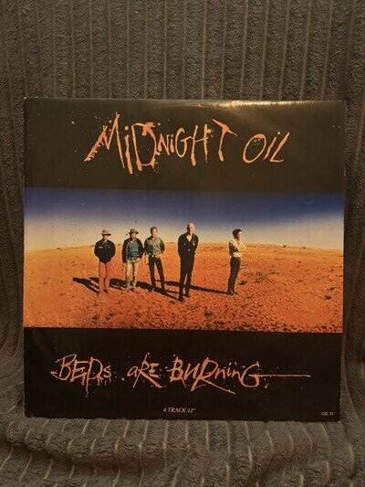 Midnight Oil - Beds Are Burning, 12", (Vinyl)