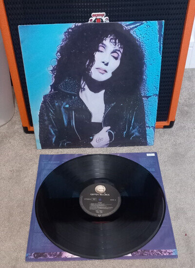 Cher - Cher - Self-Titled - 1987 LP Album Vinyl Record - Geffen WX 132