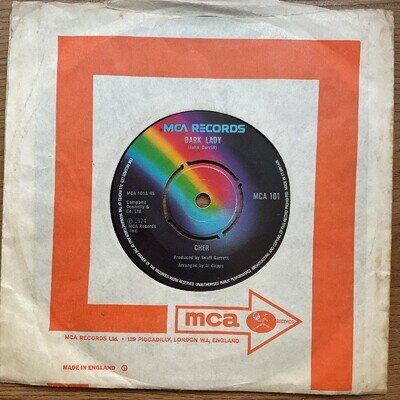 CHER - DARK LADY - 1974 MCA