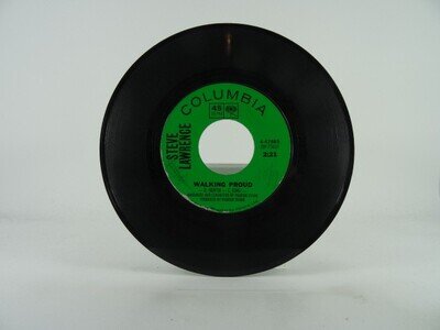 STEVE LAWRENCE WALKING PROUD 1/1 (1) 2 Track 7" Single including Plain Paper Sle