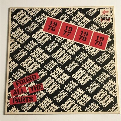 Cheap Trick - Found All The Parts 10" EP Vinyl Record (33rpm) - 4E 36453 EX/VG+