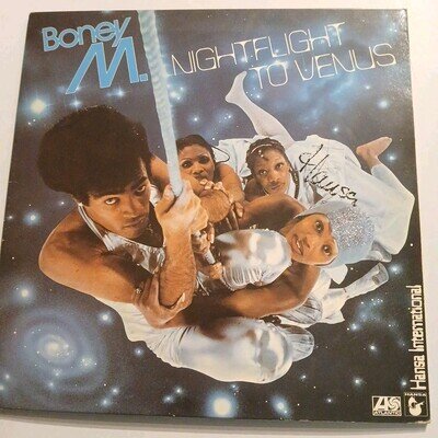 NIGHTFLIGHT TO VENUS BONEY M VINYL ALBUM LP (ORIGINAL 1978) FREE UK DELIVERY