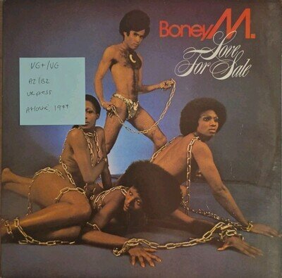 Boney M. Love For Sale Vinyl Record VG+/VG K 50385 1977