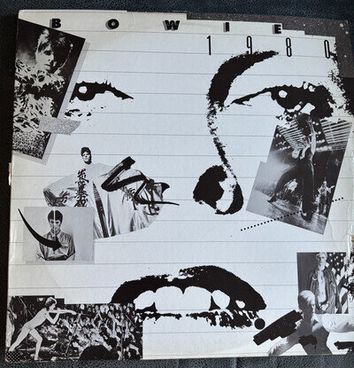 DAVID BOWIE - 1980 ALL CLEAR LP Vinyl EX, Cover GD Rare Original DJ Promo Album