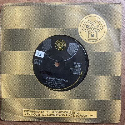 ELTON JOHN - STEP INTO CHRISTMAS - 1973 DJM