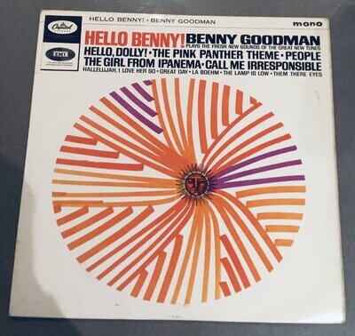 Benny Goodman - Hello Benny! 12” LP Vinyl 1964