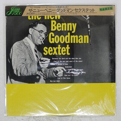 BENNY GOODMAN SEXTET NEW SAME CBS SOPU94 Japan CAP OBI SHRINK VINYL LP