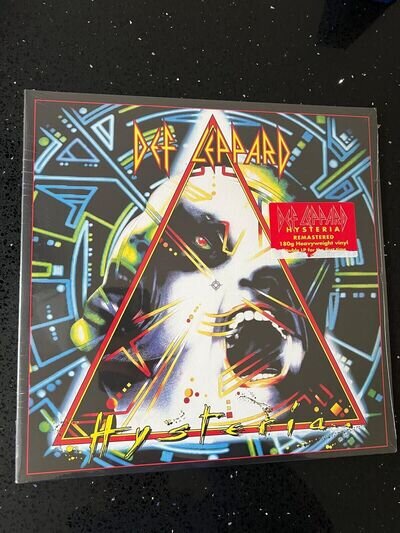 Def Leppard Hysteria 2 X LP VINYL 2017 REISSUE New Sealed