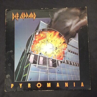 Def Leppard - Pyromania - Vinyl LP VERS 2 A1 B1 PLAY TESTED SEE BELOW