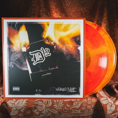 SPLIT SEAM D12 Devil's Night ORANGE MARBLE vinyl /3000 IVC 2LP eminem LP mathers