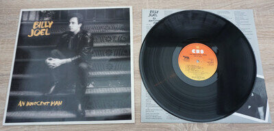 BILLY JOEL - AN INNOCENT MAN - ORIGINAL 1983 U.K VINYL LP + INNER + INSERT - EX!