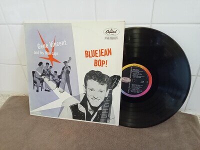 GENE VINCENT BLUEJEAN BOP UK RAINBOW CAPITOL LABEL 2