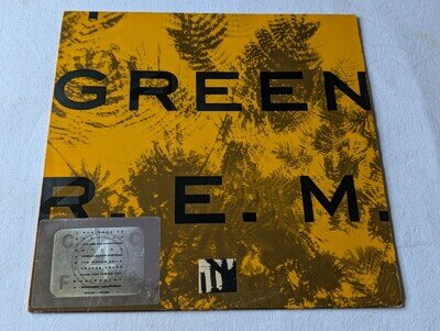 R.E.M. - GREEN (EUROPE 1988 RELEASE - ORIGINAL INNER SLEEVE - VG/VG+)