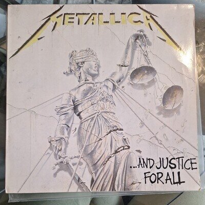 Metallica and Justice for All Double Vinyl 1988 836 062-1