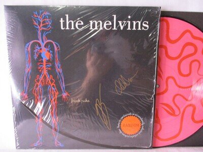 SIGNED The Melvins Lite Freak Puke 2012 Record Pic Disc NM+ Buzzo & Dale, Mackie