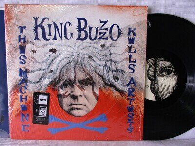AUTOGRAPHED King Buzzo This Machine Kills Artists 2014 Record The Melvins SIGNED