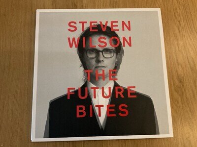 Steve Wilson The Future Bites Vinyl LP Album 12 Mint Condition White