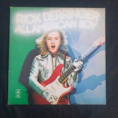 RICK DERRINGER All American Boy - Vinyl lp SEPC 65831 A1 B1 EXCELLENT VINYL
