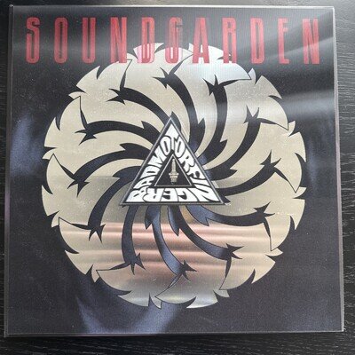 Soundgarden- Badmotorfinger Lenticular Cover 2LP RED & PURPLE 25TH ANNIVERSARY