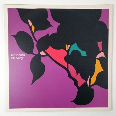 Rihanna Oh Baby Vinyl Single 12" Record Sony Music 2002 VG+/VG+