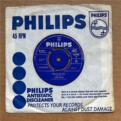 ROGER MILLER KING OF THE ROAD 7" 1965 With atta boy girl - nice copy UK