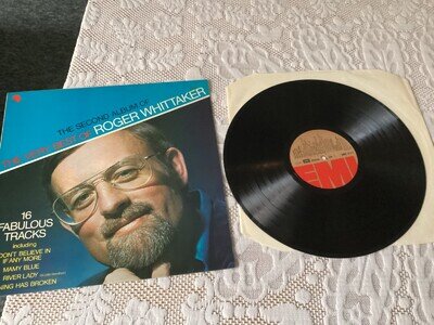the second album of roger whittaker vinyl LP the very best of