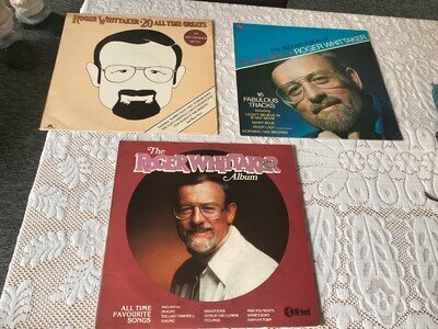 roger whittaker 3 disc vinyl LPs in excellent condition