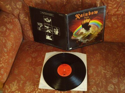 Blackmore's Rainbow Rainbow Rising 1976 UK Oyster Polydor 2490 137