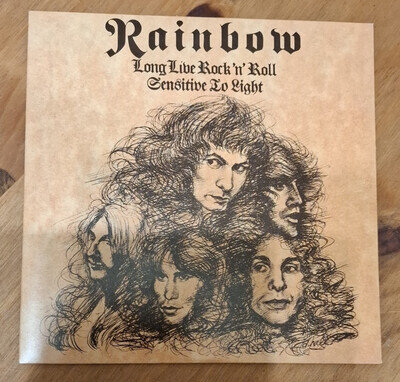 Rainbow Long Live Rock 'n' Roll 7" Single (1981 Reissue) (Play Tested)