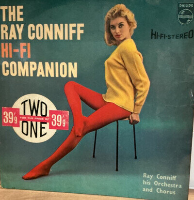 RAY CONNIFF - The Ray Conniff Hi-Fi Companion, Two-Record Vinyl LPs, 1962.