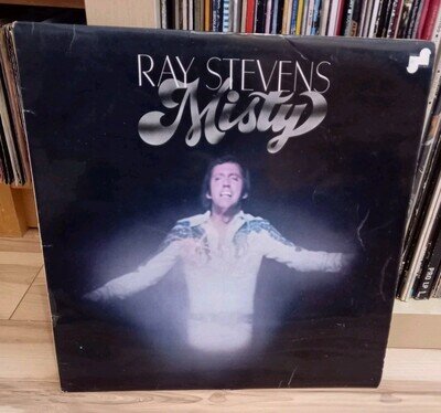 RAY STEVENS ~ MISTY ~ 1975 UK Vinyl LP (JANUS 9109 401)