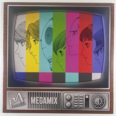 Persona 4 - Megamix LP iam8bit 8BIT-8230 NM Yellow Black Splatter 2025