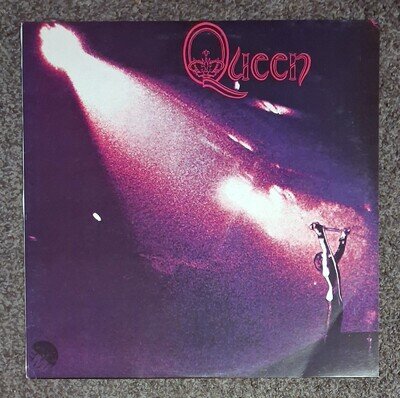Queen - Queen - Yellow Splattered Vinyl LP - 1992 Czechoslovakia Pressing