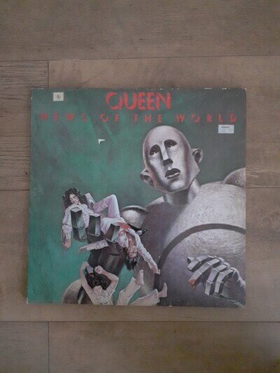 Queen News of the World Vinyl LP EMI 784 Gatefold Sleeve 12" 1977