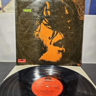 TASTE (RORY GALLAGHER) 1ST ALBUM RARE! EARLY UK PRESS (Worn) VINYL LP 1969