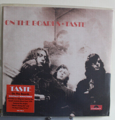 TASTE (RORY GALLAGHER) "ON THE BOARDS ,2016 POLYDOR , 180G VINYL ,SEALED