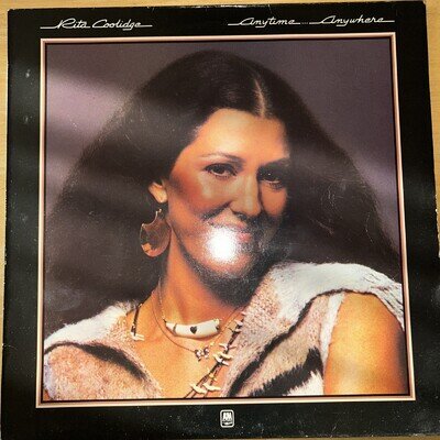 Rita Coolidge 'Anytime, Anywhere' Vinyl Album (A&M, 1977) In Excellent Condition