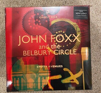John Foxx - Empty Avenues - 10-Inch (2013) - SEALED