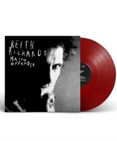 KEITH RICHARDS - MAIN OFFENDER (1992 LP) NEW & SEALED RED VINYL 2022 REISSUE