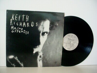 KEITH RICHARDS Main Offender UK VINYL LP 1991 VIRGIN VUSLP 59 The Rolling Stones