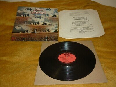 JOHN LENNON BEATLES MIND GAMES UNUSUAL UK MFP PRESS 1975 LP MFP 50509 VG+