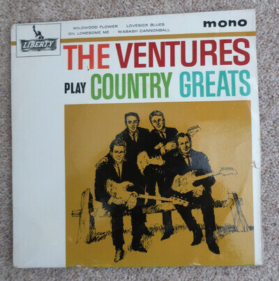 The Ventures play Country Greats EP 2174 Liberty 45rpm