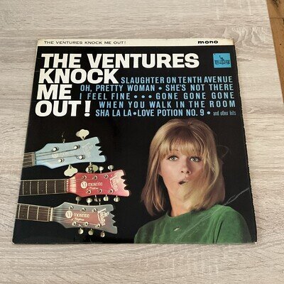 The Ventures Knock Me Out Lp mono