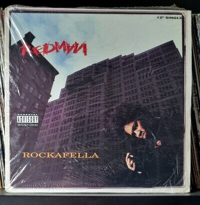 Redman – Rockafella (Remix & Original) 1994 Rush Associated Labels Import 12"