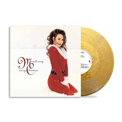 Mariah Carey Merry Christmas Gold Vinyl Spotify Fans First /1150