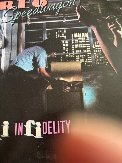 REO Speedwagon Hi Infidelity Vinyl Record EPC84700 1981 NM/EX