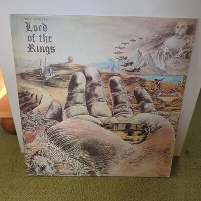 Bo Hansson – Music Inspired By Lord Of The Rings 1972 UK Vinyl CAS 1059