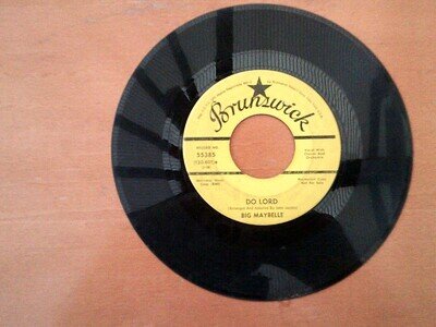 45RPM 7" SINGLE PROMO RECORD - BIG MAYBELLE - DO LORD